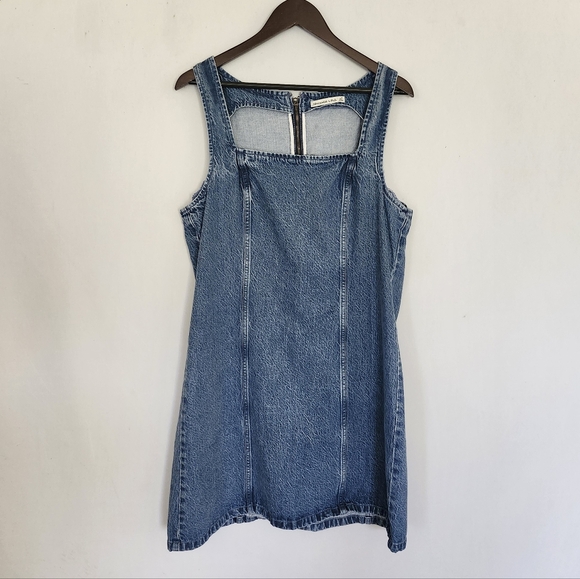 Abercrombie & Fitch Dresses & Skirts - Abercrombie & Fitch Denim Mini Dress Size L